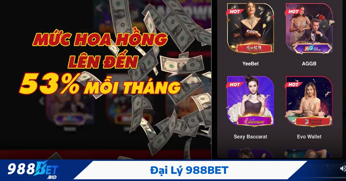 Lợi Ích Khi Trở Thành Đại Lý 988BET