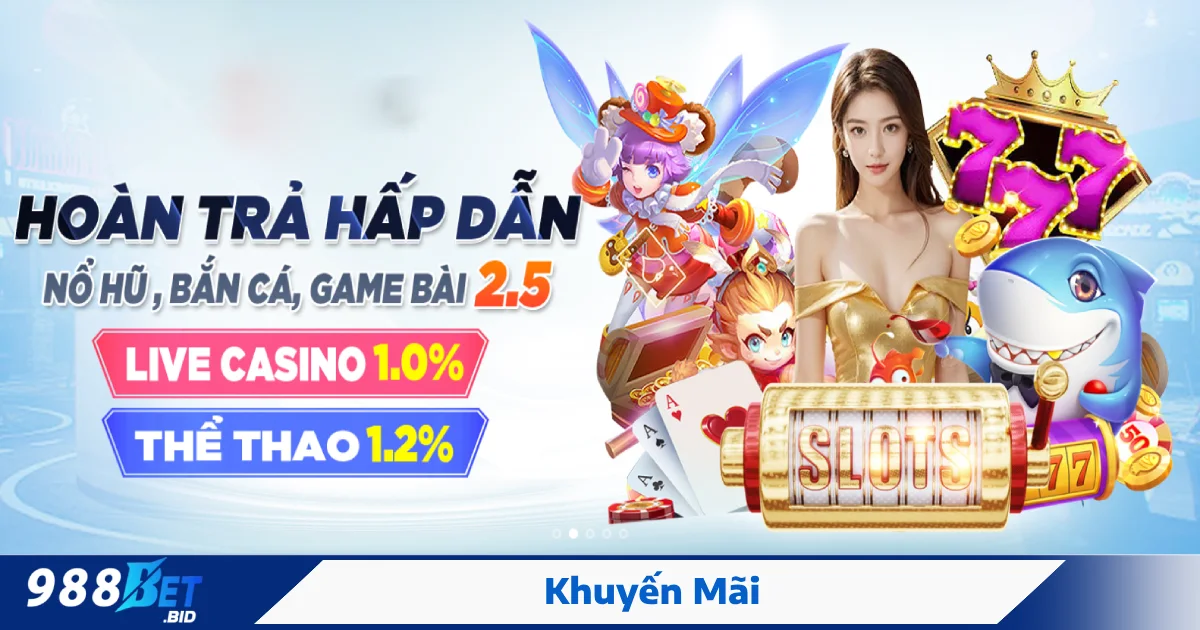 Hoàn tiền không giới hạn dành cho cược thể thao & casino