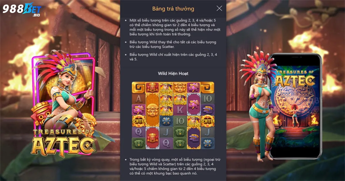 Nổ Hũ Aztec 988BET - Bí Kíp Và Cách Quay Trúng Giải Jackpot 3 Cách chơi nổ hũ Aztec để tăng cơ hội thắng lớn