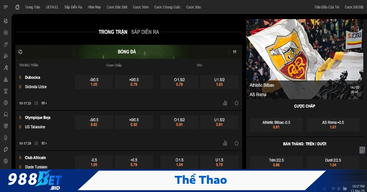 Chiến Lược Soi Kèo & Cá Cược Thể Thao Tại 988BET